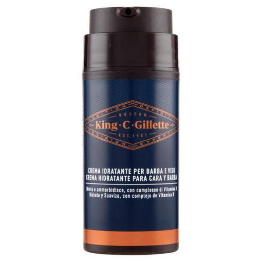 GILLETTE KING CREMA IDRAT.100 BARB.C9388