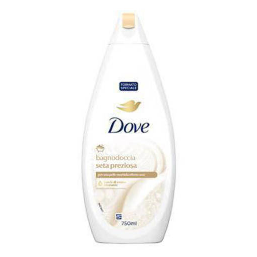 DOVE BAGNO 750ML SETA PREZIOSA     C2957