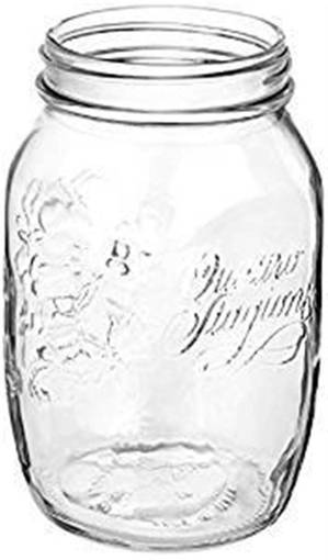 Bormioli Rocco Quattro Stagioni Vaso 1000 cc, Senza Capsula, 1 pezzo