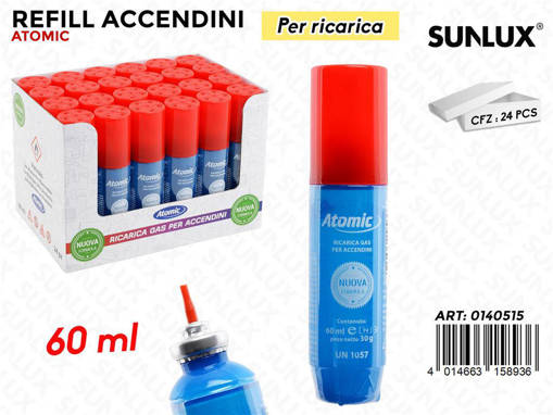 Atomic GAS RICARICA UNIVERSALE 60ML 