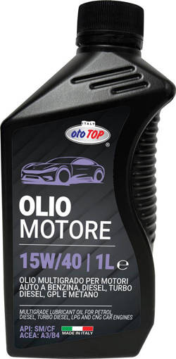 Ototop Olio Motore 15W/40 Ototop 1 Lt
