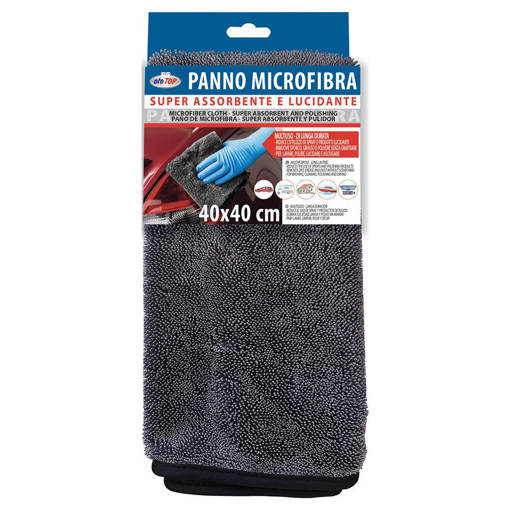 Ototop Panno 40X40 Cm In Microfibra Assorbente / Lucidante 