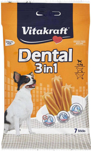 Vitakraft Dental 3in1 - mis. XS 7 pz.