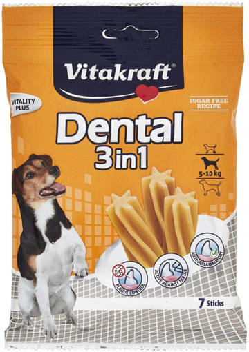 Vitakraft Dental 3in1 - mis. S 7 pz.
