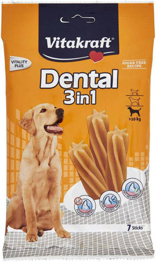 Vitakraft Dental 3in1 - mis. M 7 pz.