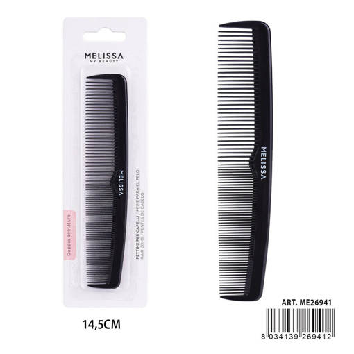 Melissa Pettine Capelli 14.5Cm Nero