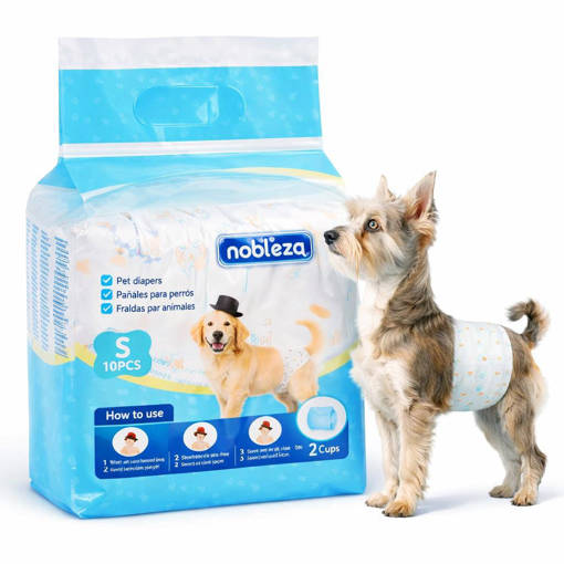 Nobleza Pannolini per cani maschi 10pz S