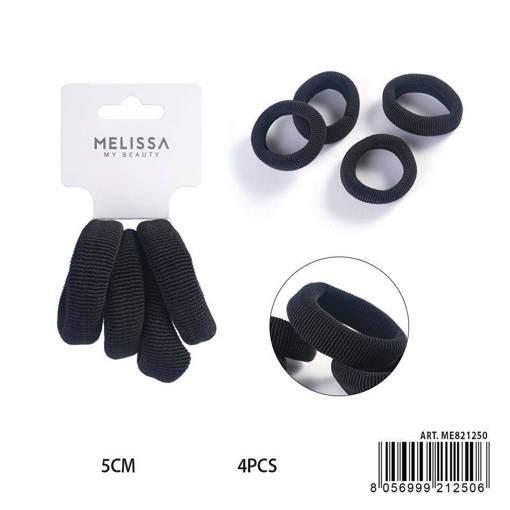 MELISSA ELASTICO CAPELLI 5CM 4PZ - 