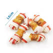Nobleza Osso annodato bicolore L6cm67.5g