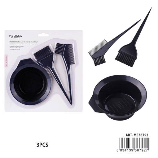 Melissa Tintura Capelli Kit 3Pz Nero