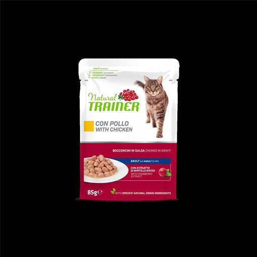 Natural Trainer Gatto Adulto 85 g Pollo