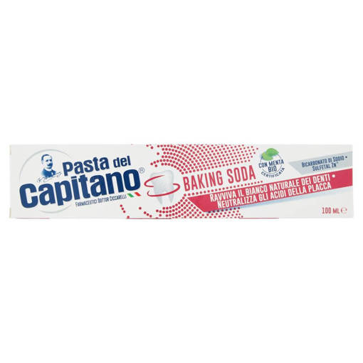 Pasta Del Capitano Dentifricio 100 ml Baking Soda