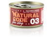 Natural Code Cane 03 Tacchino E Patate, Lattina 90G