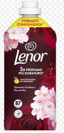 LENOR Ammorbidente 87 Lavaggi  GELSOMINO SCARLATTO