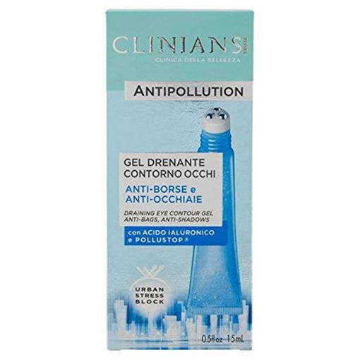Clinians Antipollution Gel Drenante Contorno Occhi Anti Bors