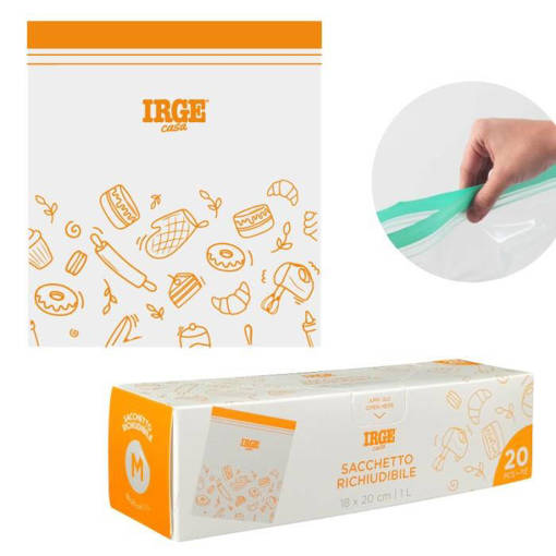 Irge Sacchi Freezer ZIP 24PZ 