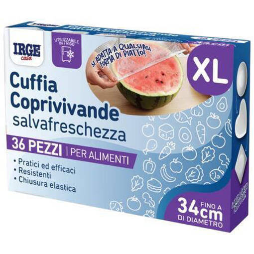 Irge Cuffia Coprivivande 36Pz Tg XL