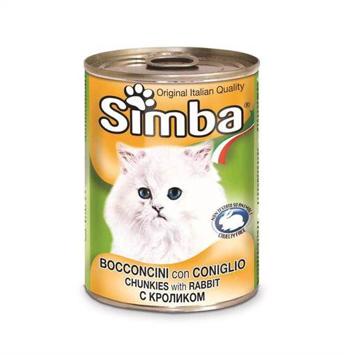 Simba Gatto Bocconcini 415 gr, Coniglio