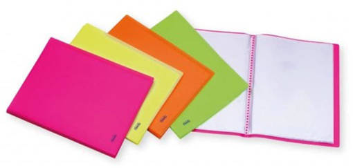 Favorit - Portalistino 22 x 30 cm 60 Buste Neon Colori Assortiti 400083555