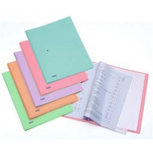 Favorit - Portalistino 22 x 30 cm 60 Buste P@stel Colori Assortiti 400115583