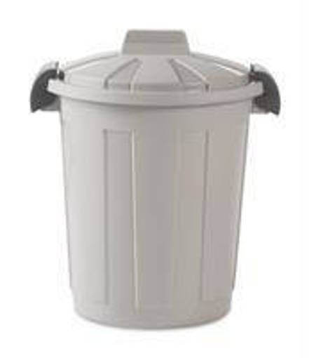 Practic secchio 25l - silver