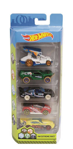 Mattel - Hot Wheels - HW CONF. 5 VEICOLI ASS.TO  1806