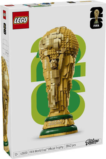 Lego Editions Football 43020 Trofeo ufficiale Coppa del Mondo FIFA