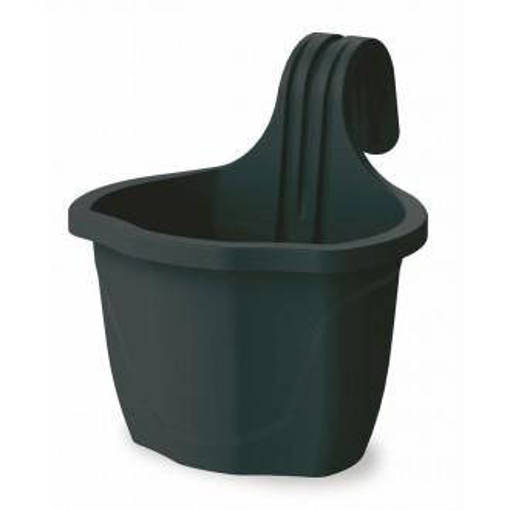 Blumax Balconiera NIZZA 23x18x24,5h - 3lt - antracite