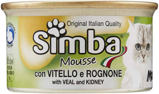 Simba Gatto Mousse 85gr VITELLO E ROGNONE