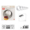 Dc Casa Stampo Dolci Tondo 6-7-8-9-10Cm H4Cm 5Pz