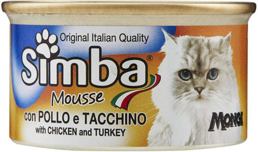 Simba Gatto Mousse 85gr POLLO E TACCHINO