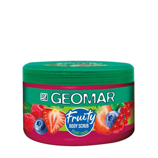 Geomar Fruity Scrub Frutti Rossi 300Gr New
