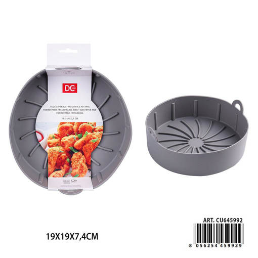 Dc Casa Teglia Silicone Friggit.Aria 19X19X7.4