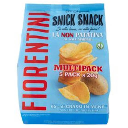 Fiorentini Snick Snack Multipacco La Non Patatina Non Fritta -5X20G