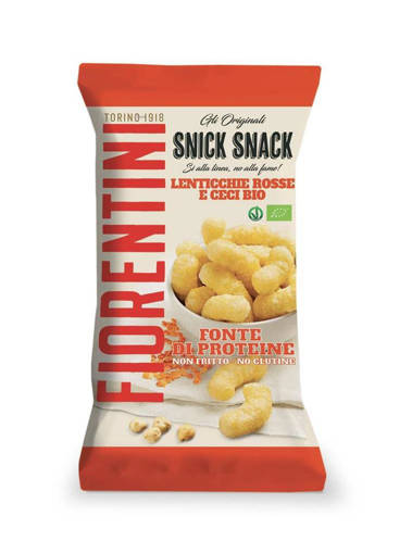 Fiorentini Bio Snick Snack Di Riso Con Lenticchie E Ceci 45G
