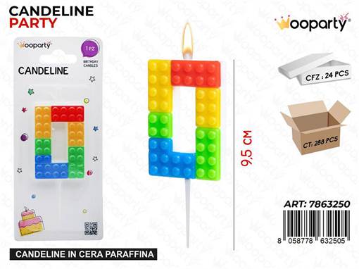WOOPARTY CANDELINE MATTONCINI