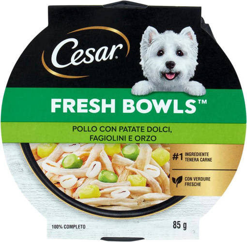 Cesar FreshBowls Pollo Pat Dolci 85gr