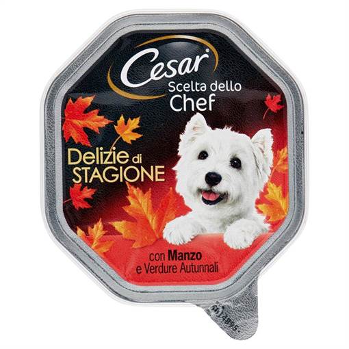 Cesar Scelta dello Chef Delizie di Stagione Manzo e Verdure Autunnali 150 gr