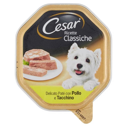 Cesar Ricette Classiche Pollo e Tacchino 150 gr