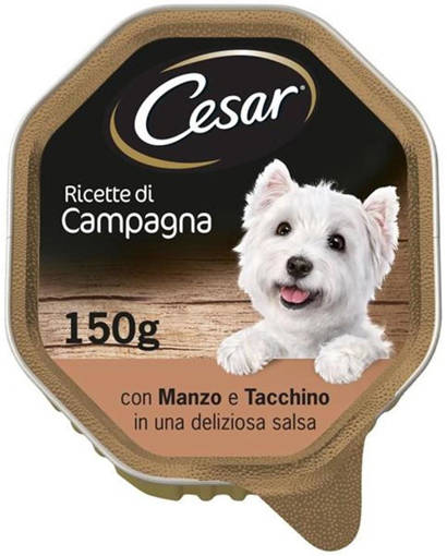 Cesar Ricette di Campagna Manzo e Tacchino 150 gr