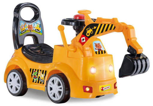 Lisciani - Educativi Elettronici - Carotina Baby Ride On Bulldozer 102242
