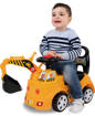 Lisciani - Educativi Elettronici - Carotina Baby Ride On Bulldozer 102242