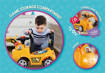 Lisciani - Educativi Elettronici - Carotina Baby Ride On Bulldozer 102242