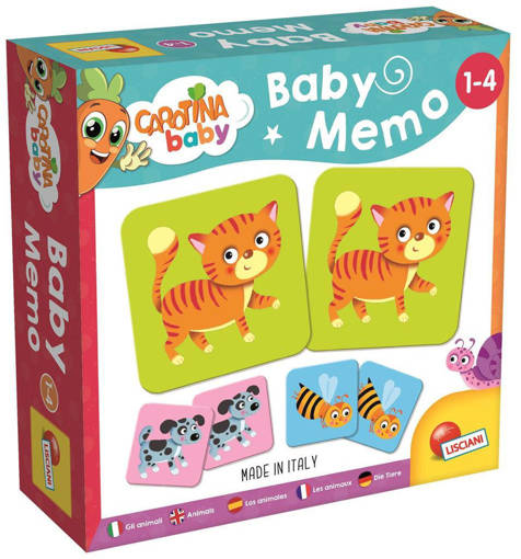 Lisciani - Educativi Prescolari Baby - Carotina Baby Memo Animali 80045