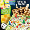 Lisciani - Giochi Di Società - Ludoteca Giochi Riuniti Più Di 60 57023
