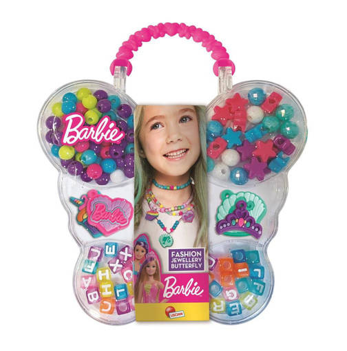 Lisciani - Giochi Creativi - Barbie Fashion Jewellery Butterfly In Display 12 99368