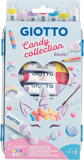 Fila - Candy Collection - Giotto Paint 7 x 12 ml F302300