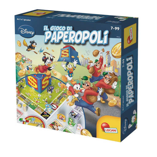 Lisciani - Giochi Di Società - Disney Il Gioco Di Paperopoli 97883