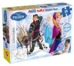 Lisciani - Puzzle Bambini - Disney Puzzle Df Maxi Floor 35 Frozen Playing On The Ice 46867