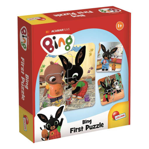 Lisciani - Educativi Prescolari Baby - Bing  Games - Bing First Puzzle 95247